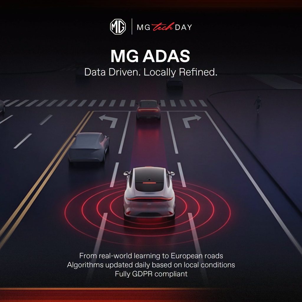 Thế hệ ADAS mới được giới thiệu tại MG Tech day 2026.
