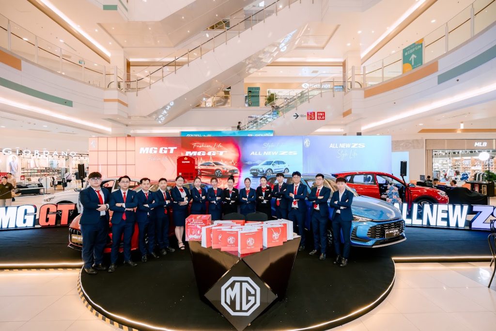 MG Bình Dương ra mắt MG GT & All New ZS tại Aeon Mall Canary Bình Dương